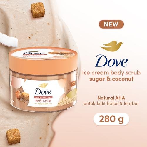 Dove Sugar & Coconut Body Scrub