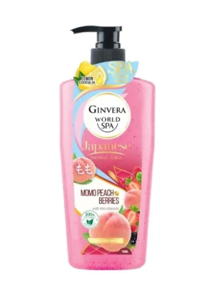 Momo Peach Berries Spa Shower Scrub