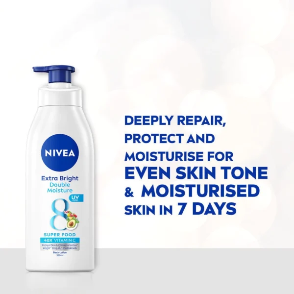 NIVEA Extra Bright Double Moisture Lotion