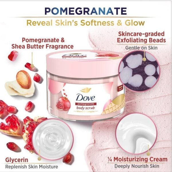 Dove Pomegranate Body Scrub
