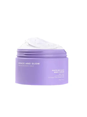 White B3 Brightening Clay Body Scrub