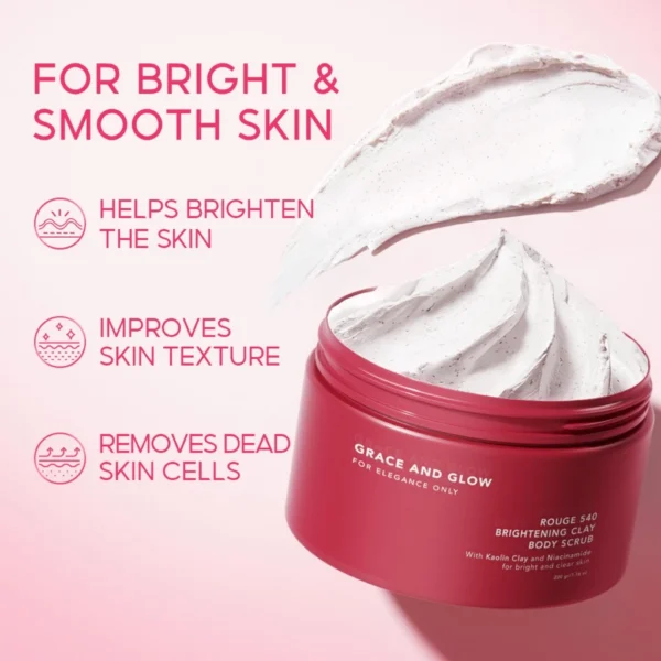 Rouge 540 Brightening Clay Body Scrub