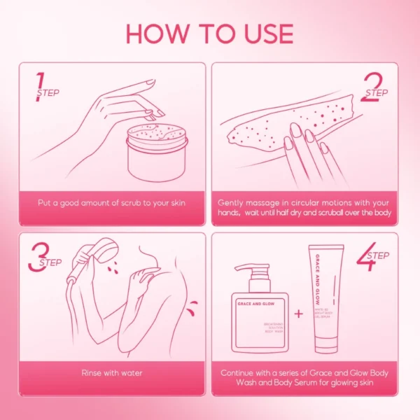 Rouge 540 Brightening Clay Body Scrub