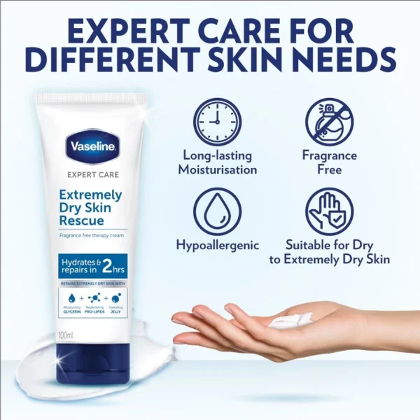 Vaseline Dry Skin Rescue Lotion