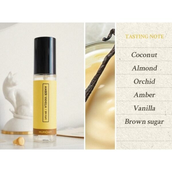 Amber Vanilla Fabric Perfume